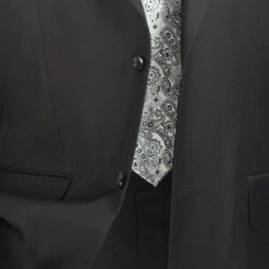 Nola Collection - Regular Fit 2 Piece In Black 7 Nola Collection - Regular Fit 2 Piece In Black -Outlet Suit Refined Store 01 VIN 2C900 2 BLACK 15 4