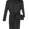 Men's Regular Fit Tuxedo 2 Piece 8 Buttons In Black