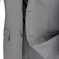 Slim Fit Men's Suit 2 Piece 2 Button In Gray -Outlet Suit Refined Store 01 VIN SC900 12 GRAY 15 4