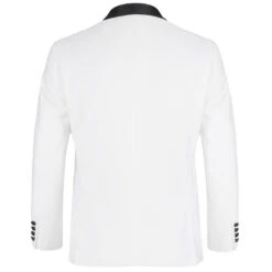 Off White 2 Piece Tuxedo Shawl Lapel Slim Fit -Outlet Suit Refined Store 02s