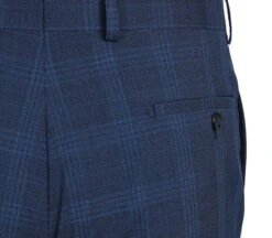 English Laundry 2-Piece Blue Plaid Wool Blend Slim Fit Dress Suit -Outlet Suit Refined Store 12 2592x 50f8a6ef 2a97 4f6c 9241 5e8c7410e781