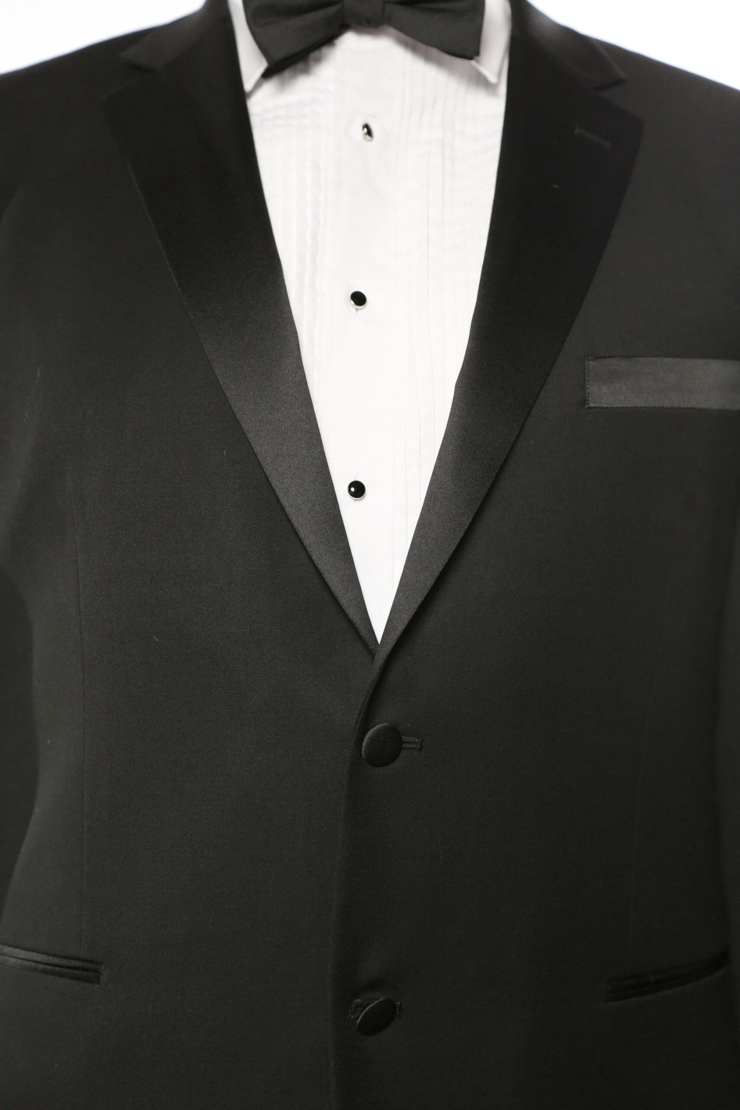 Classic Tuxedo 2 Piece Regular Fit In Black 4 Classic Tuxedo 2 Piece Regular Fit In Black - Image 4