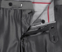 Black Slim Fit Sharkskin Italian Styled 2 Piece Suit -Outlet Suit Refined Store 207 1 6 83764f18 b4d5 43e4 b929 b239f9c0cdea