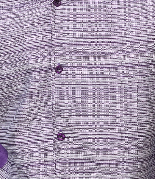 Blackberry Weave Printed 2 Piece Long Sleeve Walking Suit Set 2 Blackberry Weave Printed 2 Piece Long Sleeve Walking Suit Set - Image 2