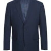 Regular Fit 2 Piece Suit Blue Check