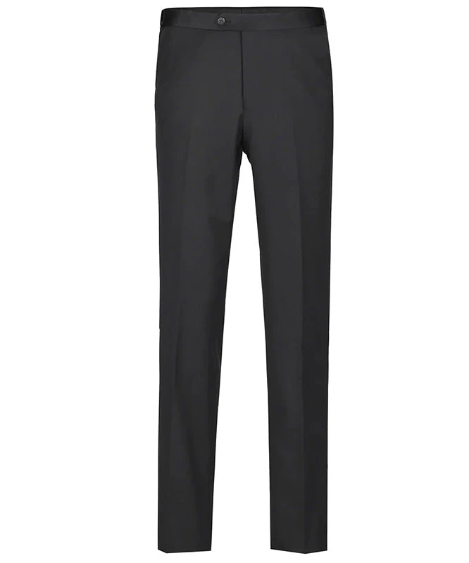 Classic Regular Fit 2 Piece Black Dress Tuxedo Peak Lapel 2 Classic Regular Fit 2 Piece Black Dress Tuxedo Peak Lapel - Image 2