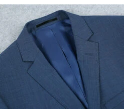 (36R, 38R) Wool Single Breasted Dress Suit Slim Fit 2 Piece 2 Button In Blue -Outlet Suit Refined Store 3 315b3b0f a193 49e9 9914 1cdb843cdaf8