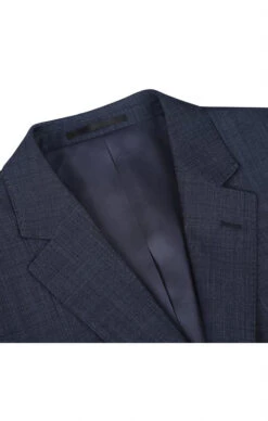 Wool Blend Regular Fit Suit 2 Piece Suit 2 Button In Navy -Outlet Suit Refined Store 3 500cb526 d380 4d21 9328 f7b11f7b4e20