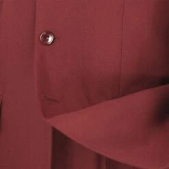 Mont Blanc Collection - Regular Fit Suit 3 Button 2 Piece In Burgundy -Outlet Suit Refined Store 3pp burgundy3