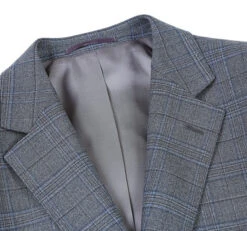 Classic Regular Fit 2 Piece Wool Blend Stretch Suit In Gray -Outlet Suit Refined Store 3s b49ec887 a6de 41eb ad98 b1f9d541758f