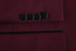 Burgundy 2 Piece Tuxedo Shawl Lapel Slim Fit -Outlet Suit Refined Store 4Z8A0955s