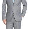 Performance Stretch Suit 2 Piece Slim Fit In Gray