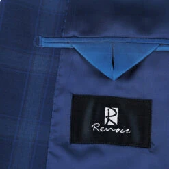 Classic Wool Regular Fit 2 Piece Checked Dress Suit In Blue 11 Classic Wool Regular Fit 2 Piece Checked Dress Suit In Blue -Outlet Suit Refined Store 4Z8A9760 1944x 0d2f982f 30bd 4a93 bba4 e51a8da70c70