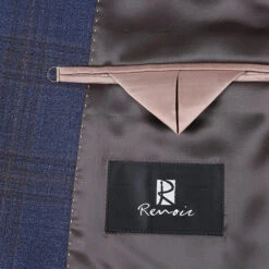 Classic Regular Fit 3-Piece Wool Stretch Checked Suits In Chocolate -Outlet Suit Refined Store 4Z8A9765 1944x 8350bee5 e864 49ac ac48 e34d7e022698