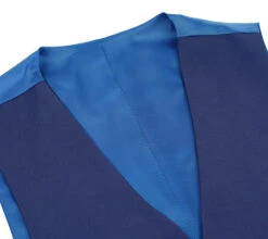 Vanderbilt Collection- Classic Dress Vest 5 Buttons Regular Fit In Blue -Outlet Suit Refined Store 4 1944x 62f6355e ff57 4711 9921 1983572e8815