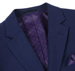 (52L) Wool Regular Fit Blazer Solid Color In Dark Navy -Outlet Suit Refined Store 4 1944x f26150ba 0acf 444f 9761 aa7dbb758ad5