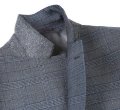 Classic Regular Fit 2 Piece Wool Blend Stretch Suit In Gray -Outlet Suit Refined Store 4s e5b401c3 e9fa 4eae 88b1 ebc329df81ca