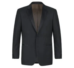 (42R) Classic Black Regular Fit 100% Wool Tuxedo Suit 8 (42R) Classic Black Regular Fit 100% Wool Tuxedo Suit -Outlet Suit Refined Store 508 1 CLASSICRIBBON 0a6a828a 2aca 42db a044 972fda9079b6