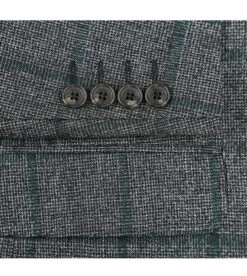 Wool Blend Plaid Pattern Regular Fit 2 Button Blazer In Grayish Brown 7 Wool Blend Plaid Pattern Regular Fit 2 Button Blazer In Grayish Brown -Outlet Suit Refined Store 5 a473e73d ccd6 43af b4fd d62e0ede56c6