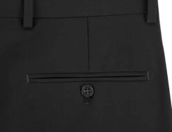 Dress Pants Regular Leg Un-Hemmed Bottoms In Black -Outlet Suit Refined Store 5s 74981c5a bc08 424b 8b68 48b6d77911d5