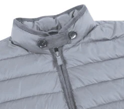 Gray Regular Classic Fit Goose Down Vest -Outlet Suit Refined Store 831 2 3