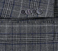 Classic Regular Fit Blazer Windowpane Pattern In Gray -Outlet Suit Refined Store 8 2592x bdefad87 23fb 413d b70a dbd020c0ac53