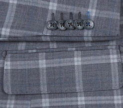 English Laundry 2-Piece Gray Plaid Wool Blend Slim Fit Suit 19 English Laundry 2-Piece Gray Plaid Wool Blend Slim Fit Suit -Outlet Suit Refined Store 9 2592x 36bb39b7 9ee3 4025 8741 3954c8be4930