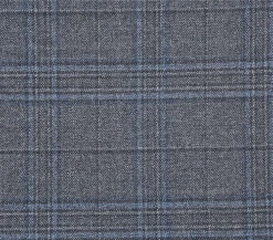 Classic Regular Fit 2 Piece Wool Blend Stretch Suit In Gray -Outlet Suit Refined Store 9s