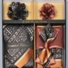 Black And Cocoa Men's Accessory Collection Box 6 Piece Set