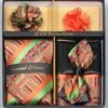 Green And Orange Men's Accessory Collection Box 6 Pieces Set