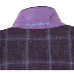English Laundry 2-Piece Purple Window Pane Check Suit Wool Blend -Outlet Suit Refined Store EL72 62 900 2