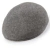 Wool Felt Ivy Cap In Gray