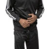 Men's Casual Jogging Set 2 Piece In Black