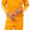 Men's Casual Jogging Set 2 Piece In Gold
