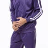 Men's Casual Jogging Set 2 Piece In Purple