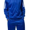 Men's Track Suit With Detachable Hood In Royal Blue