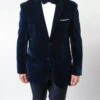 Men's Regular Fit Blazer 2 Button With One Welt Chest Pocket Navy
