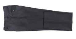 Half Canvas Wool Dress Suit Regular Fit 2 Piece In Black -Outlet Suit Refined Store RHC100 1 2