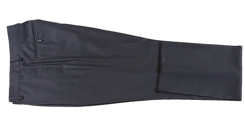 Half Canvas Wool Dress Suit Modern Fit 2 Piece In Charcoal 9 Half Canvas Wool Dress Suit Modern Fit 2 Piece In Charcoal - Image 9