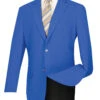 Men's Royal Blue Regular Fit Everyday Blazer