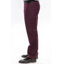 Burgundy Slim Fit 2 Piece Tuxedo With Satin Peak Lapel 5 Burgundy Slim Fit 2 Piece Tuxedo With Satin Peak Lapel -Outlet Suit Refined Store mt187s 8 3 1024x1024 1