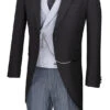 Modern Fit Tuxedo 3 Piece With Tail Double-Breasted Vest